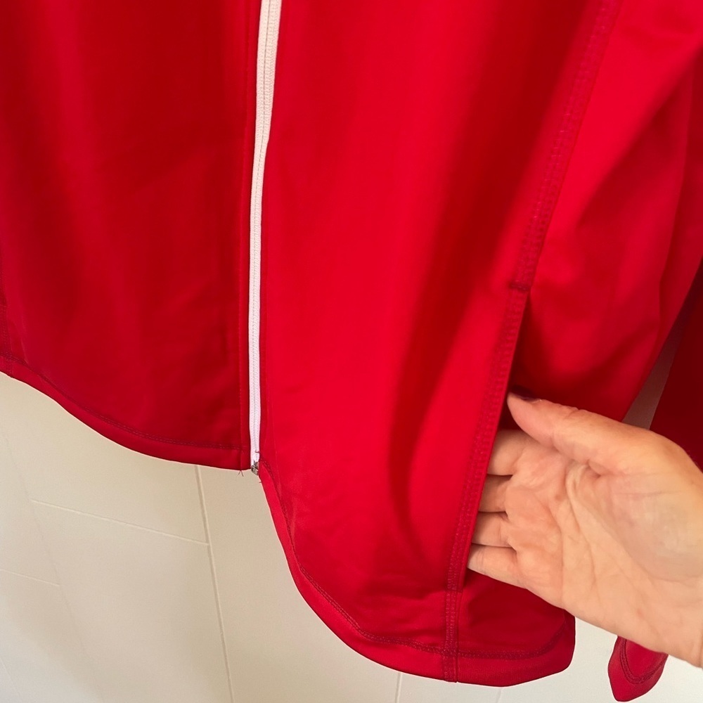 Barstool Sportsbook Red Zip Up Jacket ~ Sport-tek ~ Men’s Size L - Picture 6 of 15